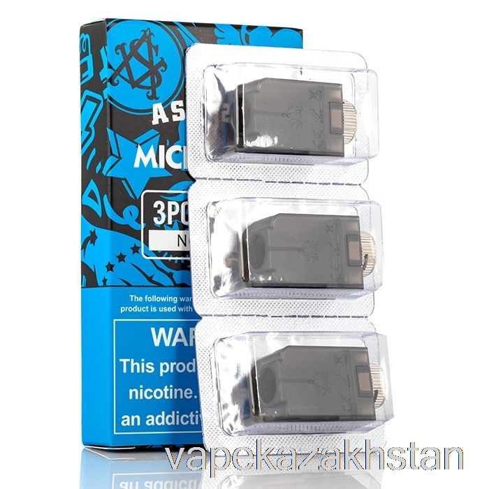 Vape Kazakhstan Asvape MICRO Replacement Pods MICRO Pods (Coils Not Included)